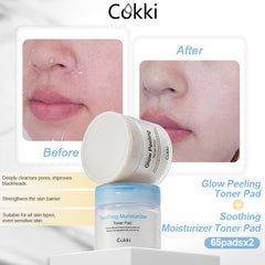 Soothing Moisturizer&Glow Peeling Toner Pad 65 pads