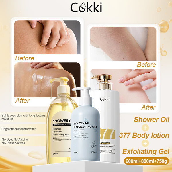 Shower Oil&Exfoliating Gel&377 Bodylotion