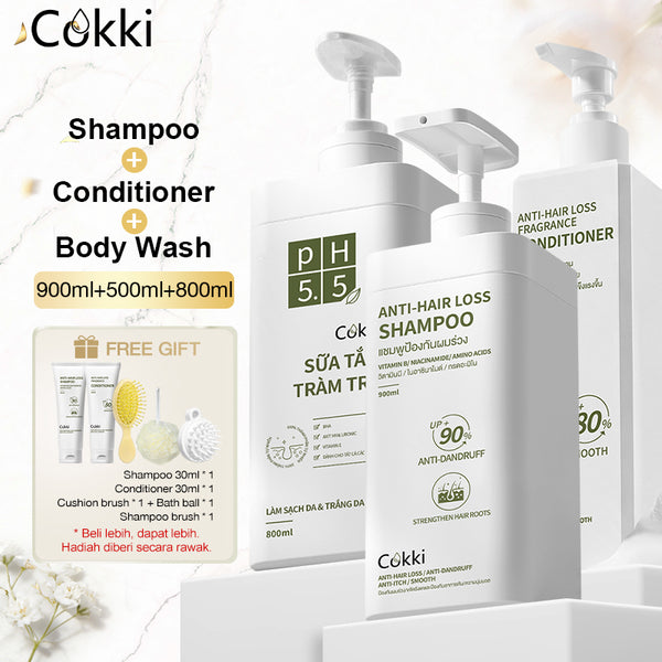 Anti-hair Loss Shampoo&Conditioner&Body Wash
