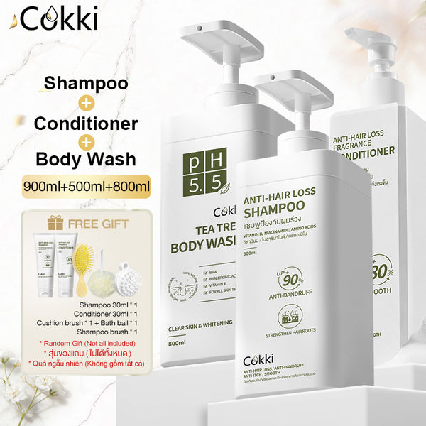 Anti-hair Loss Shampoo&Conditioner&Body Wash