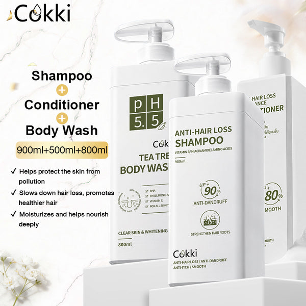 Anti-hair Loss Shampoo&Conditioner&Body Wash