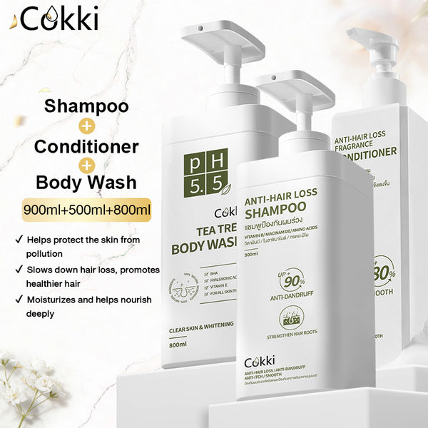 Anti-hair Loss Shampoo&Conditioner&Body Wash