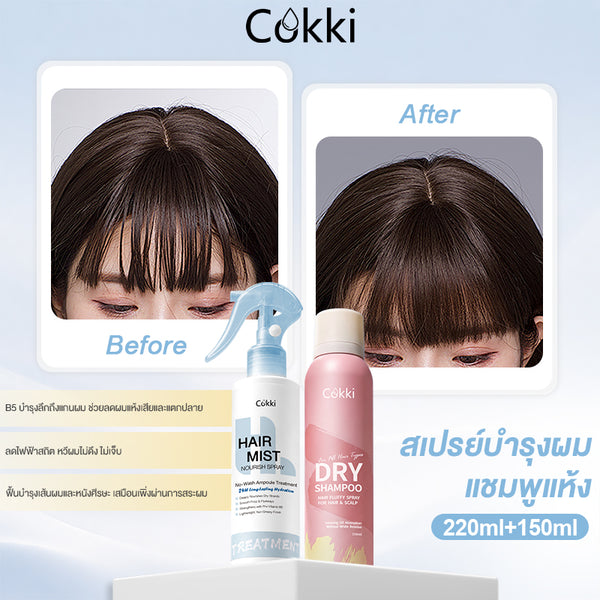 สเปรย์บำรุงผม สเปรย์แชมพูแห้ง