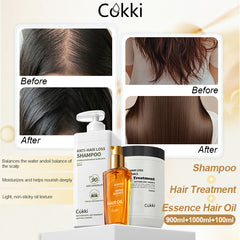Anti-hair Loss Shampoo&Hair Treatment&Essence Hair Oil