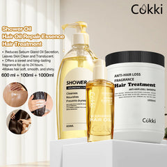 Shower Oil&Hair Treatment&Scented Repair Essence Hair Oil