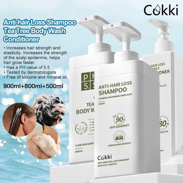 Anti-hair Loss Shampoo&Conditioner&Body Wash