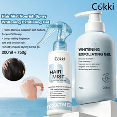 Hair Mist Nourish Spray&Whitening Exfoliating Gel