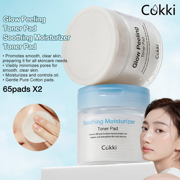 Soothing Moisturizer&Glow Peeling Toner Pad 65 pads