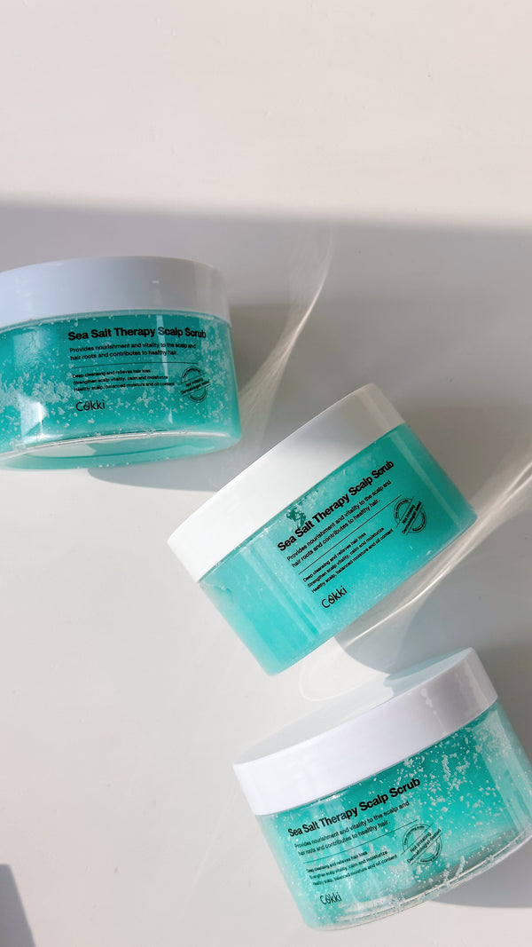 Cokki Sea Salt Therapy Scalp hair Scrub 300ml