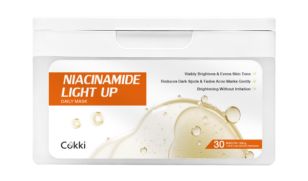 Cokki Niacinamide Light Up Daily Mask 30sheets