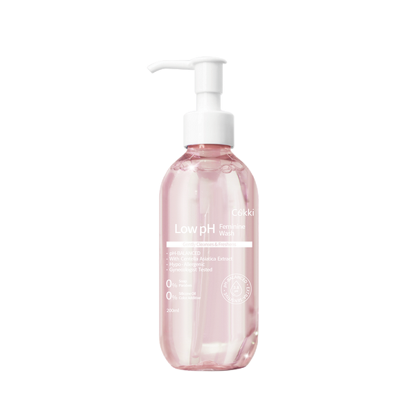 Cokki Low pH Feminine Cleanser 200ml